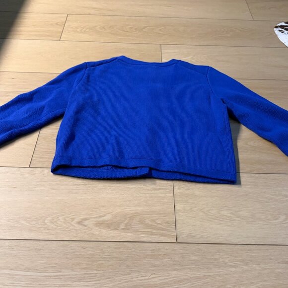 J Crew Royal Blue Cardigan XS - Picture 4 of 5